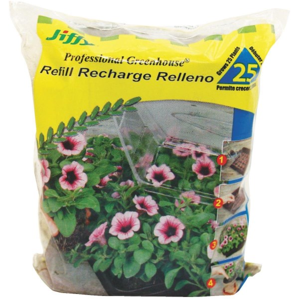 Jiffy Compressed Peat Pot Pellets (25-Pack) - Iieemm