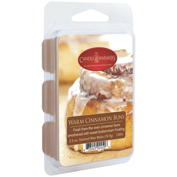 Candle Warmers 2.5 Oz. Warm Cinnamon Buns Wax Melt - Iieemm