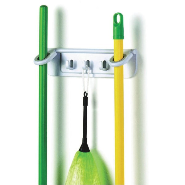 Spectrum 11-1/4 In. Mop & Broom Long Handle Tool Rack - Iieemm