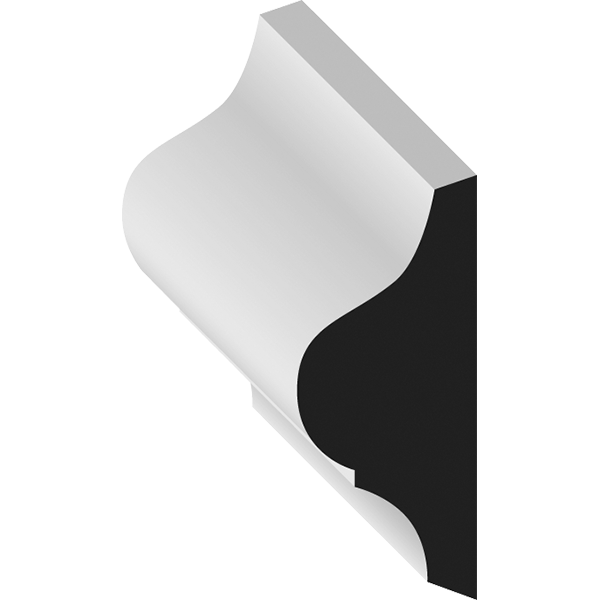 F MOULD 5/8″ X 1-1/2″ X 16′ Mantle Moulding Finger-Jointed - Iieemm