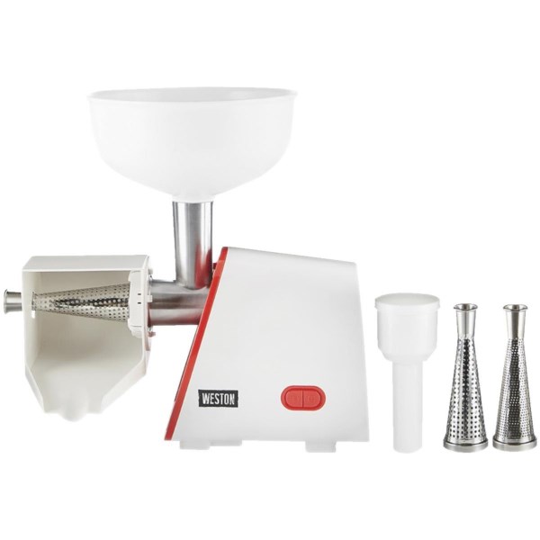 Weston 4 Qt. Deluxe Electric Vegetable & Fruit Strainer - Iieemm