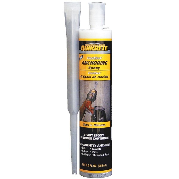 Quikrete 8.6 oz. Fast Set Anchor Epoxy - Iieemm