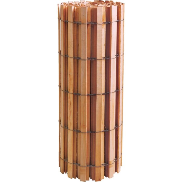 Sourcewood 4 Ft. H. x 50 Ft. L. Wood Snow Safety Fence, Red - Iieemm