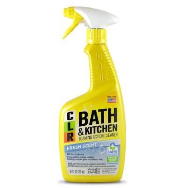 CLR 26 Oz. Foaming Action Brilliant Bath Cleaner - Iieemm