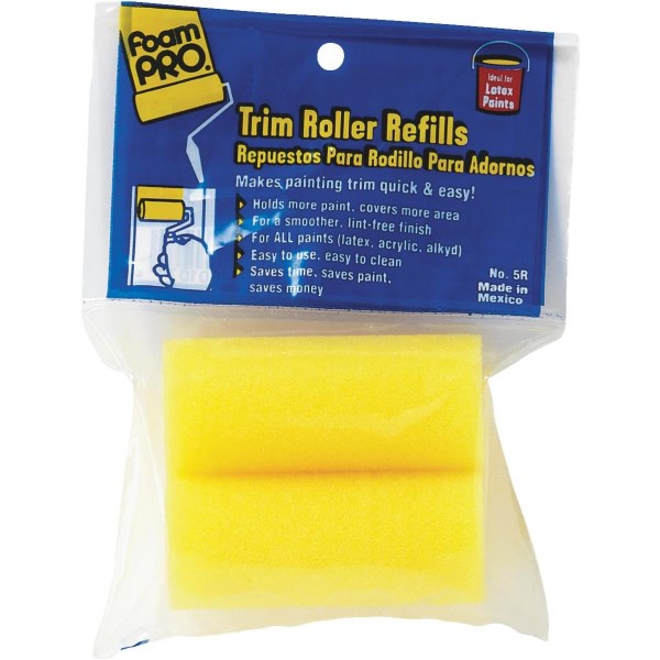 FoamPro 3 In. Mini Foam Roller Cover (2-Pack) - Iieemm