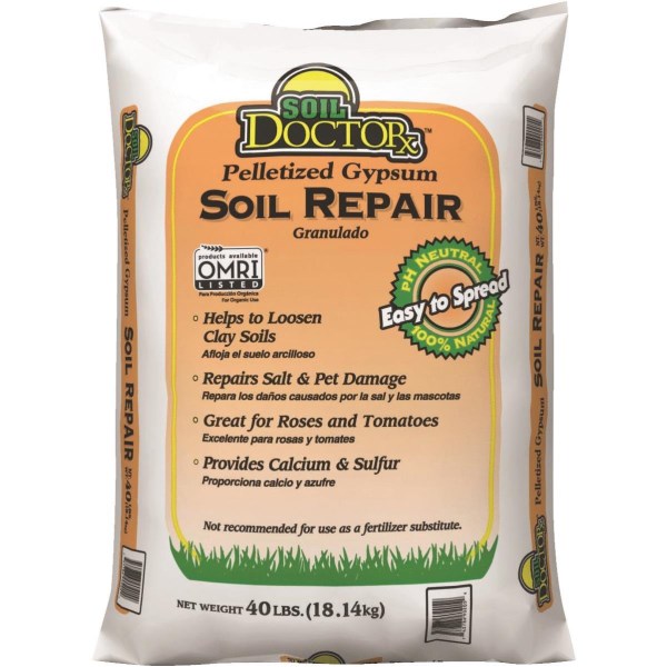 Soil DoctorX 40 Lb. 1000 Sq. Ft. Coverage Gypsum - Iieemm