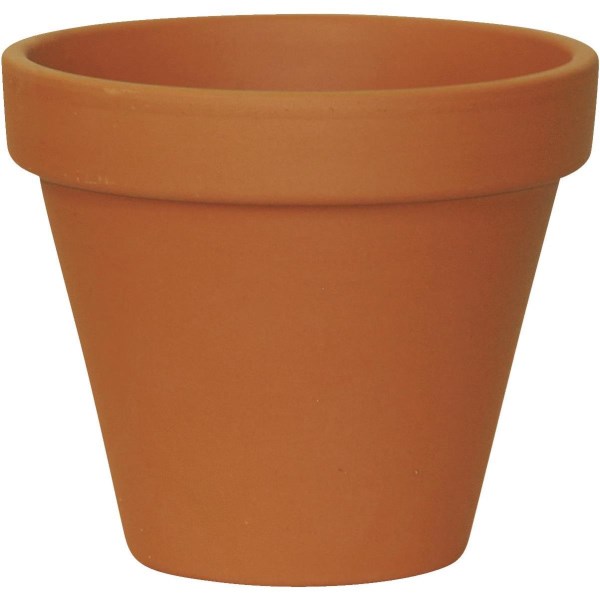 Ceramo 3-3/4 In. H. x 4-1/2 In. Dia. Terracotta Clay Standard Flower Pot - Iieemm