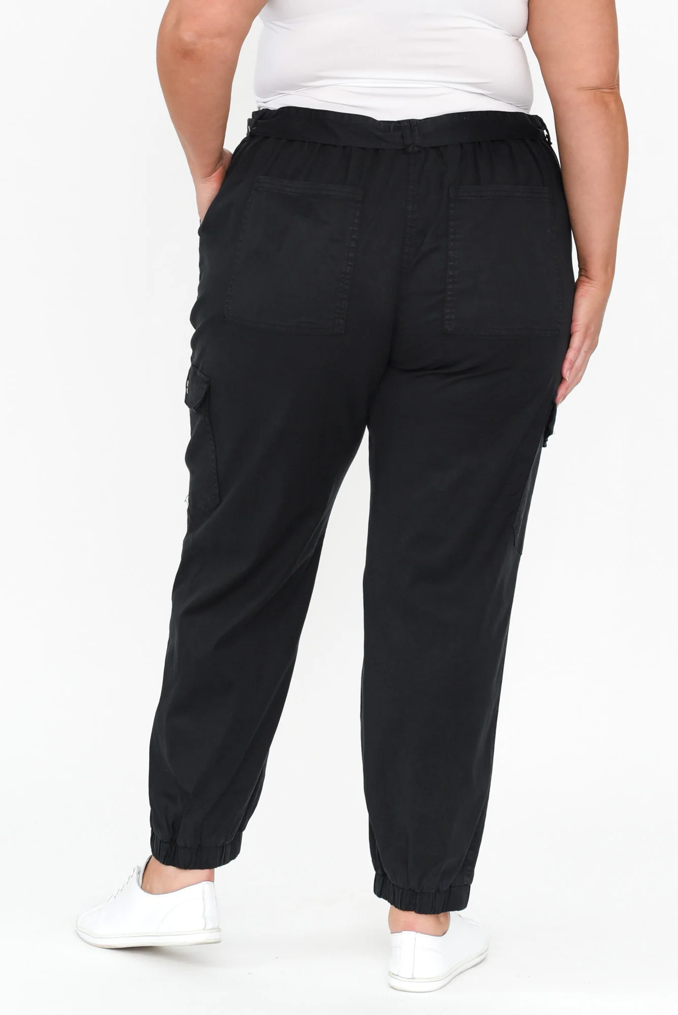 Canterbury Charcoal Lyocell Cargo Pants