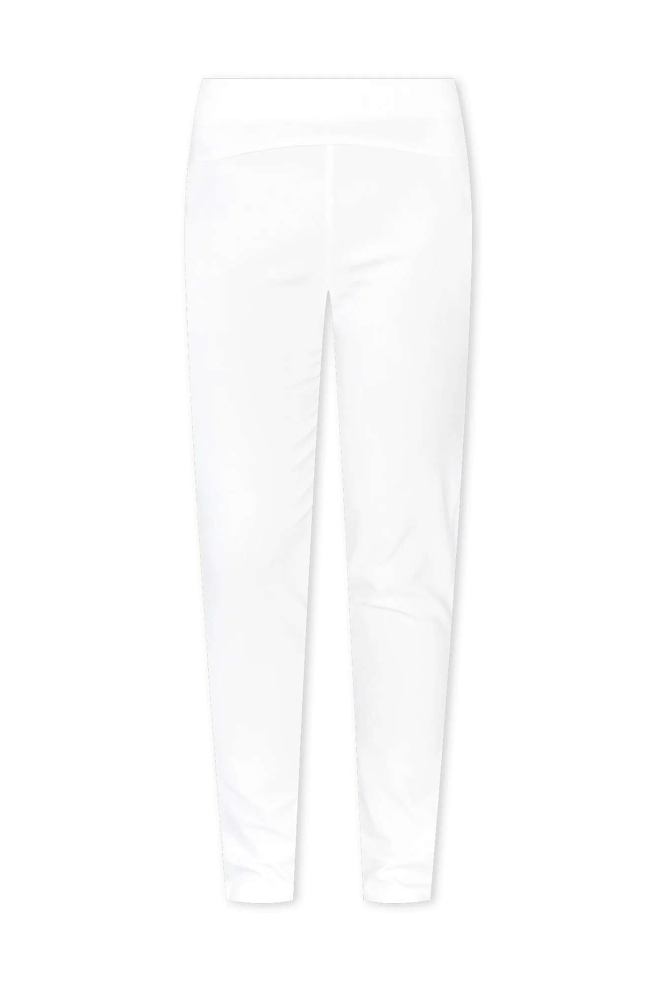 Olympia White Straight Pants