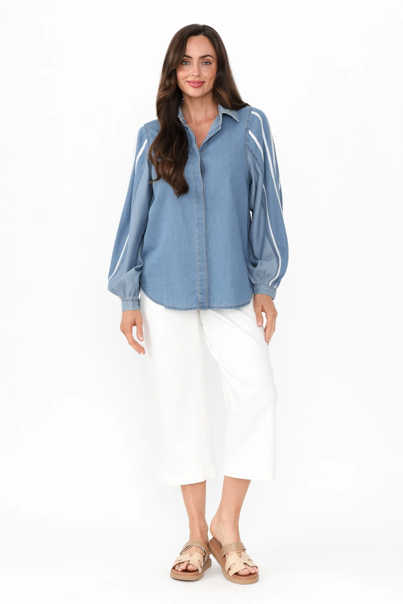 Stella Blue Denim Shirt