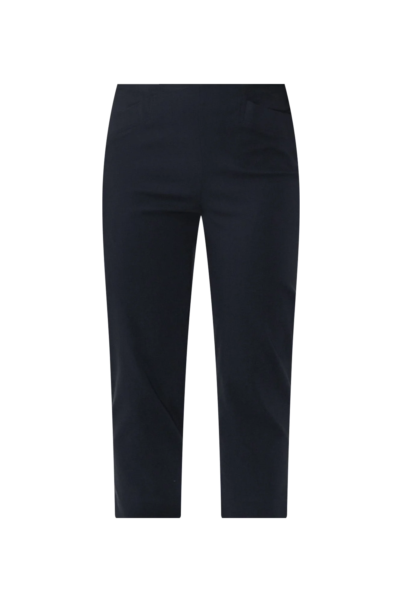 Cody Navy Stretch Capri Pants