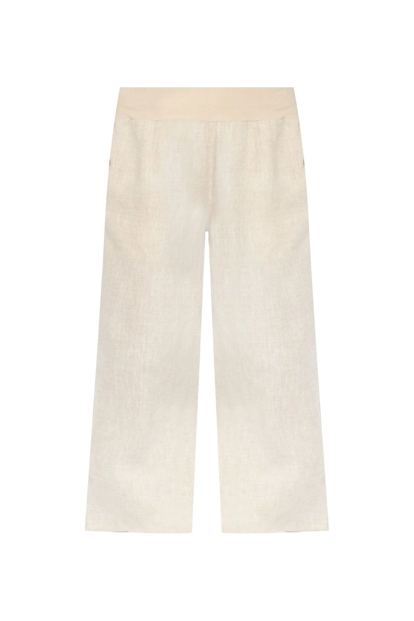Griffin Natural Linen Wide Leg Pants