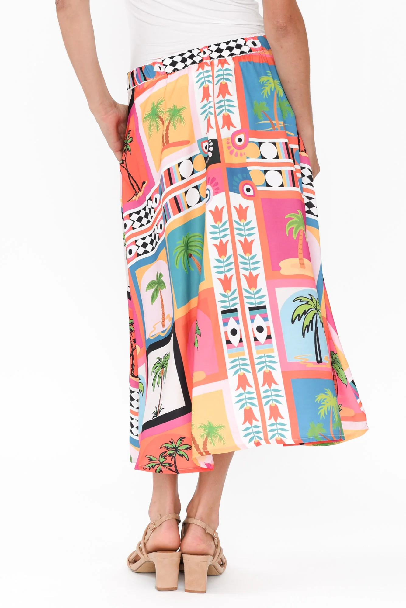 Sulky Pink Tropical Skirt
