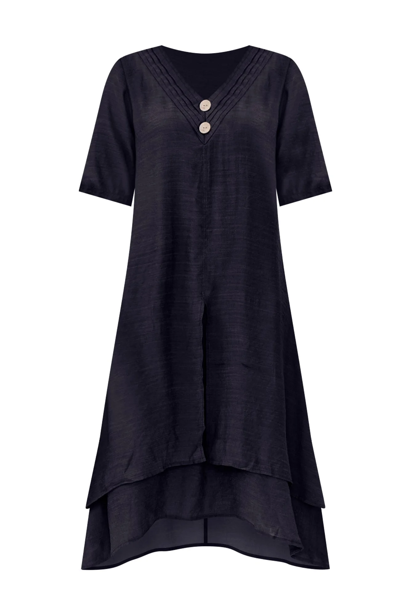 Nala Black Layers Dress