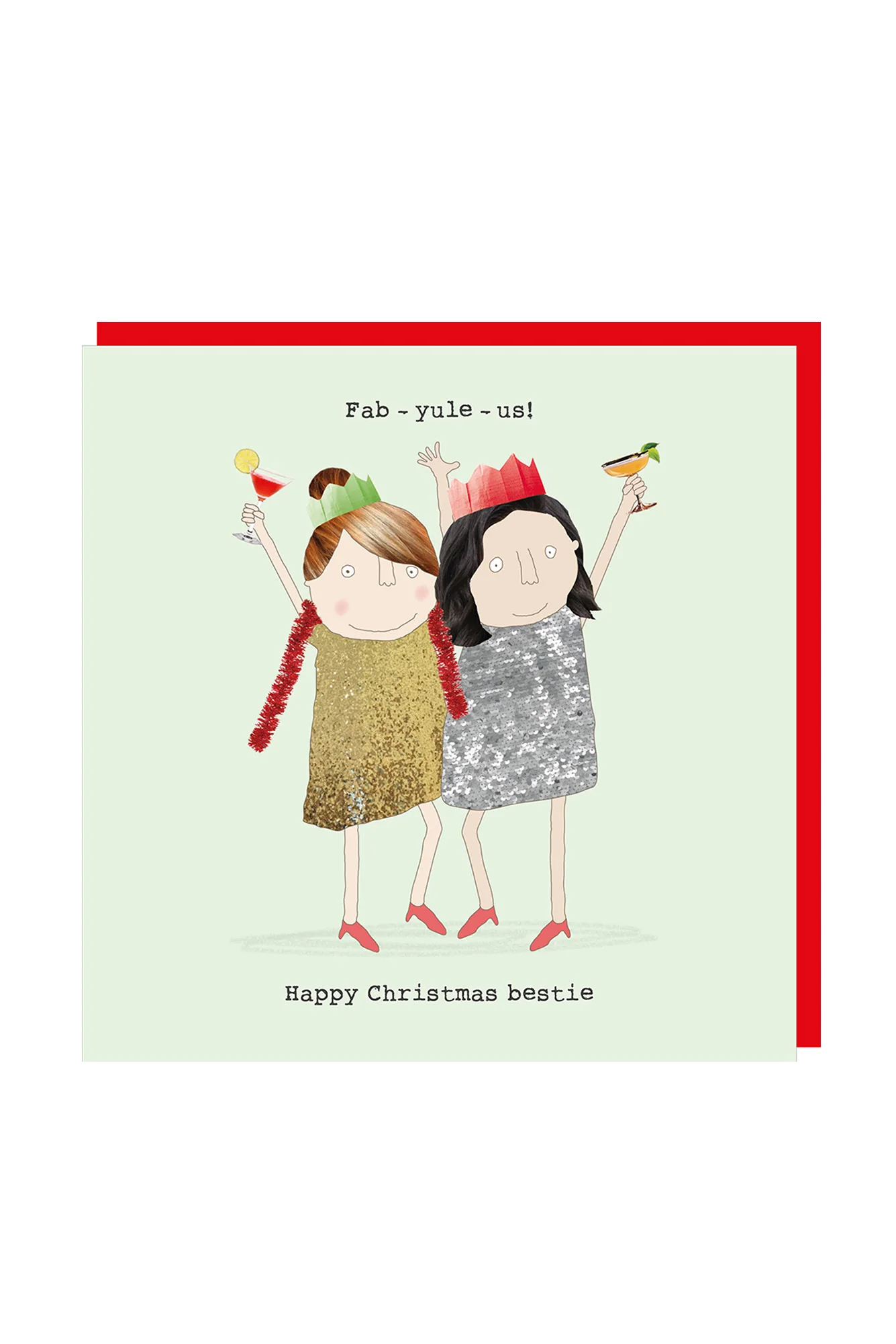 Bestie Fab Christmas Card