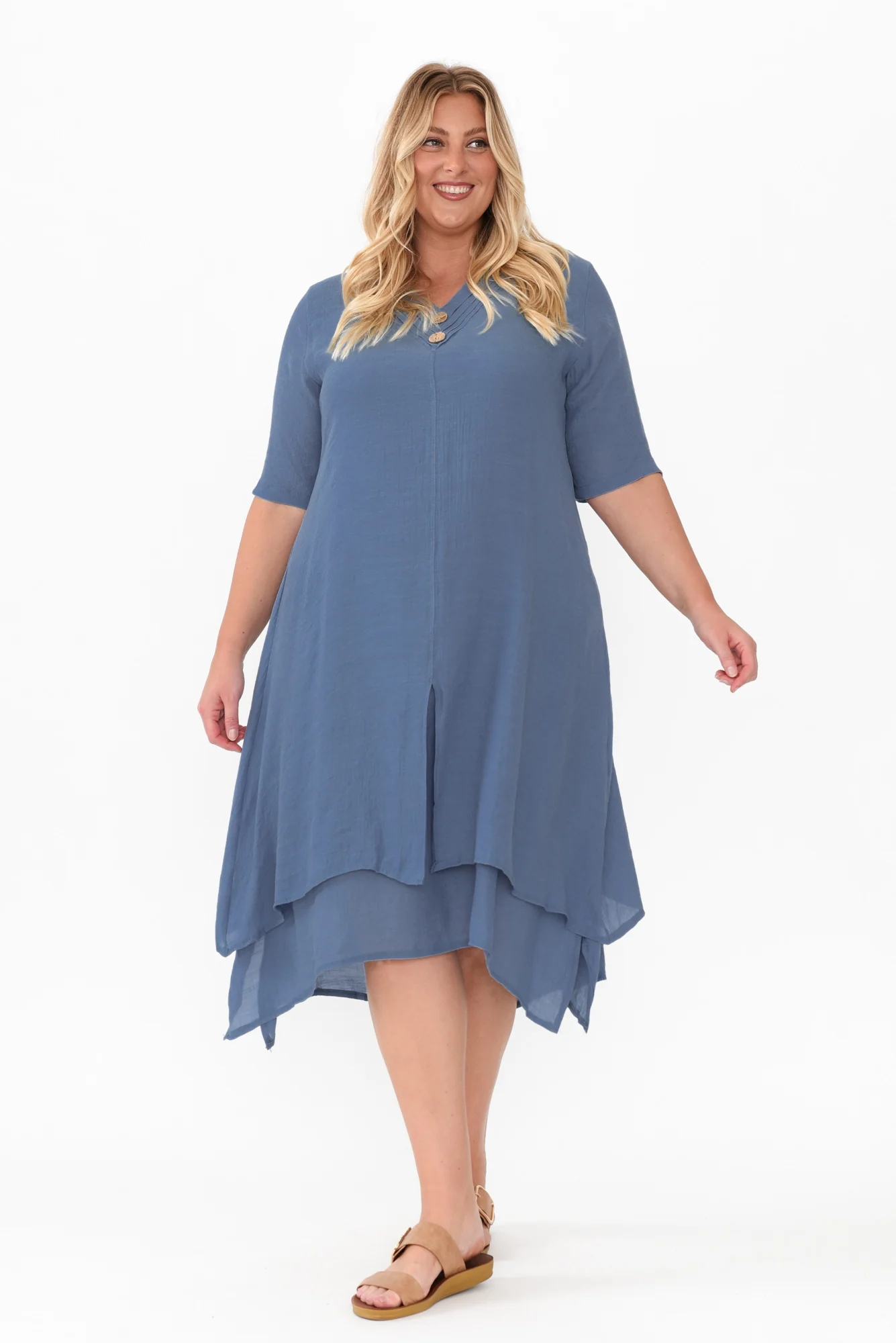 Nala Steel Layers Dress