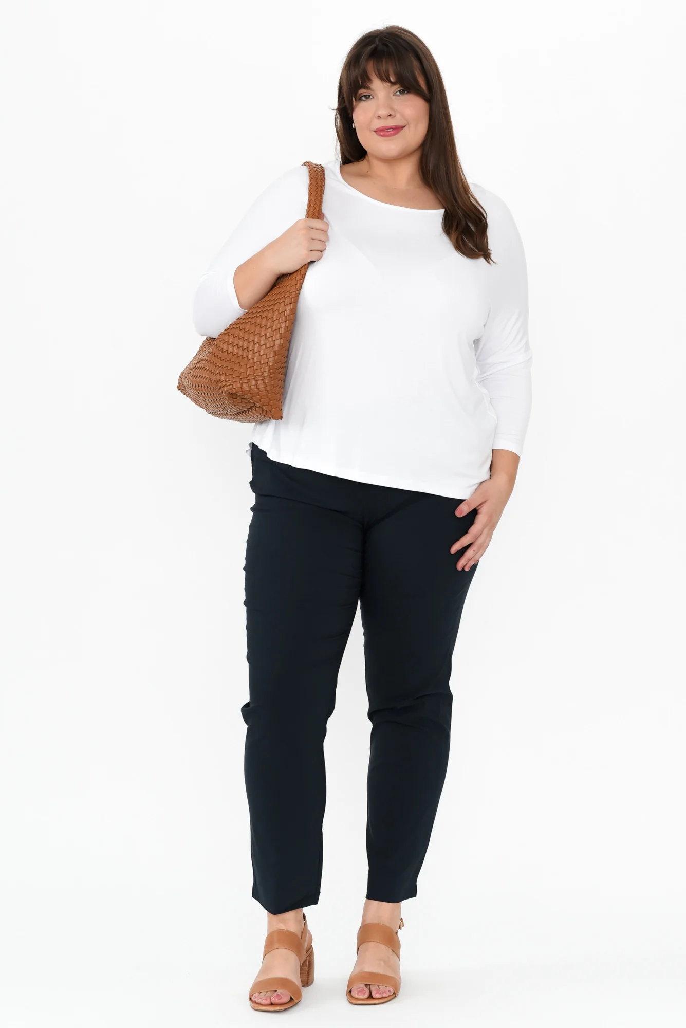 Cody Navy Stretch Pants