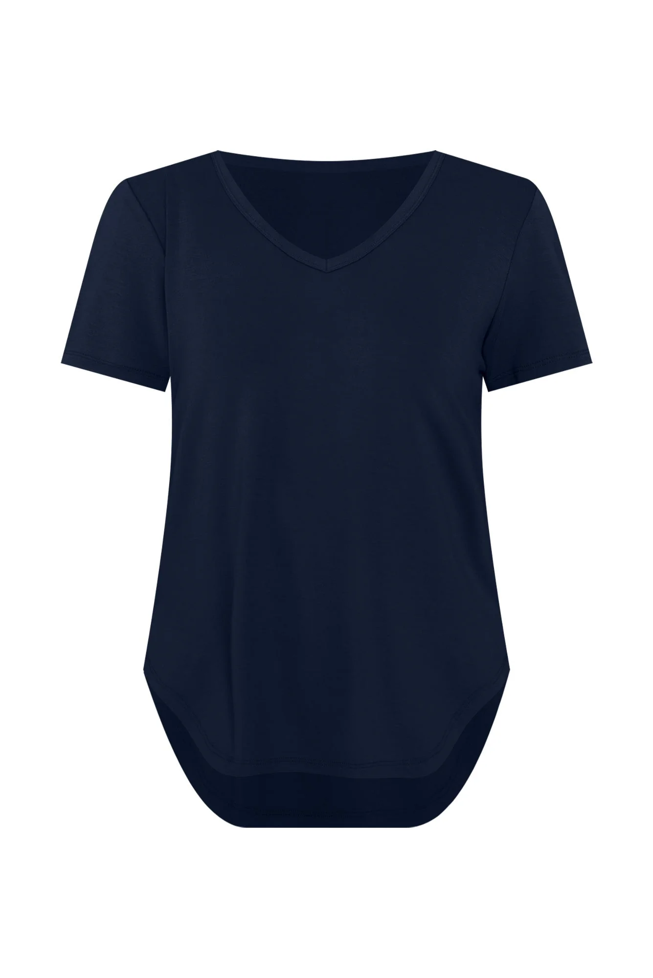 Veronica Navy Bamboo Tee