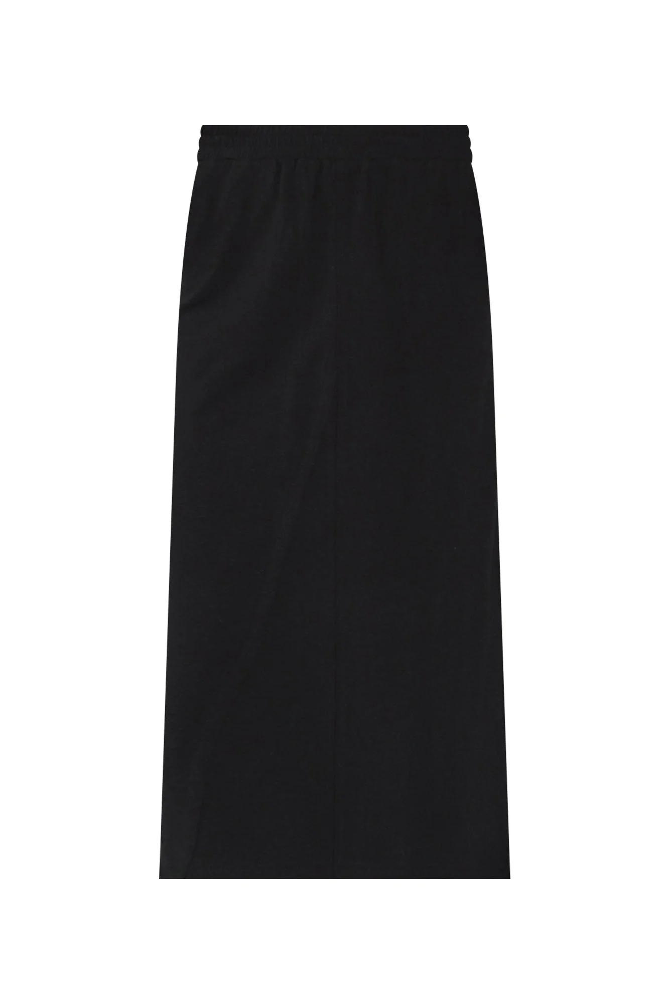 Etta Black Cotton Pocket Skirt