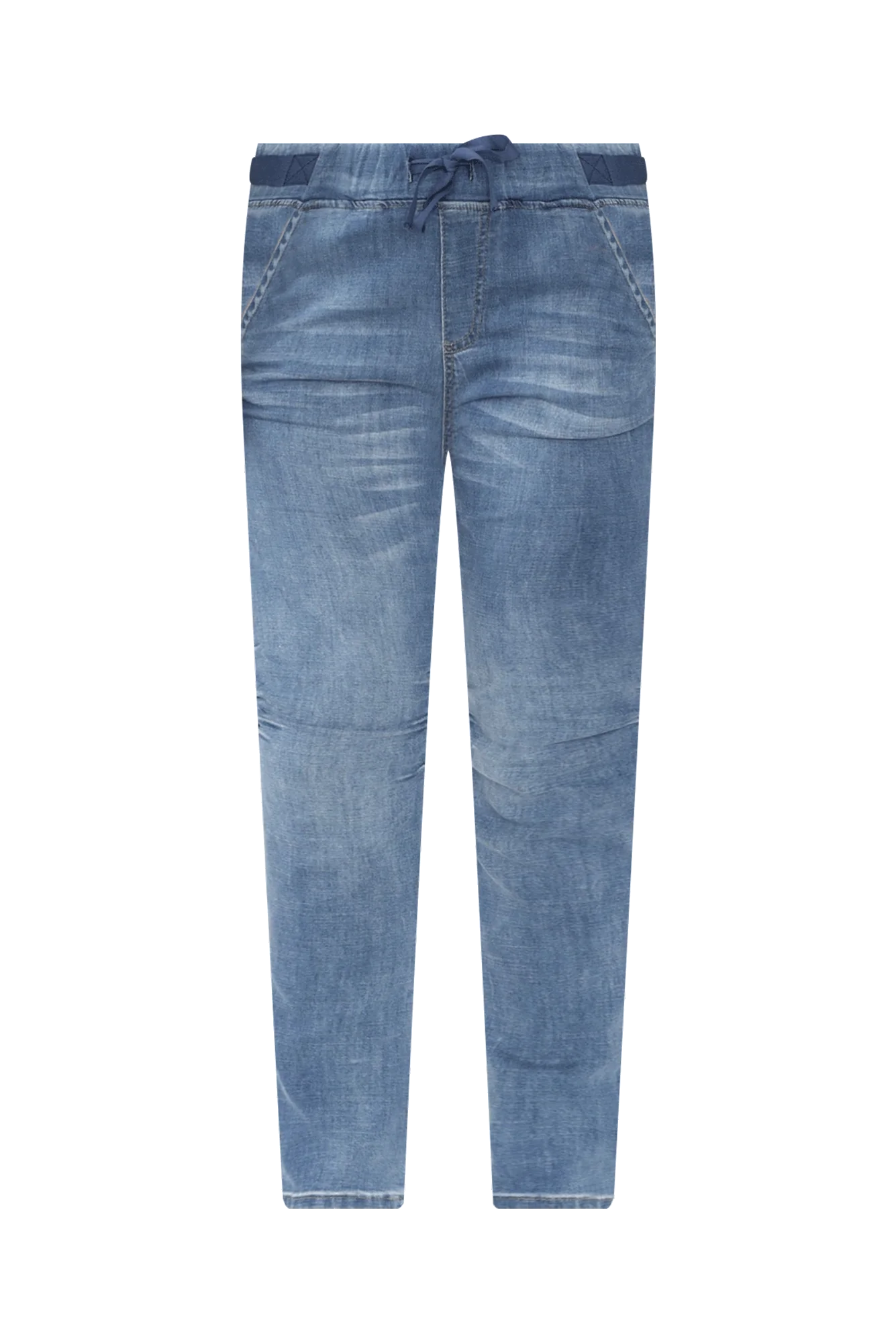Arden Blue Denim Tie Jeans