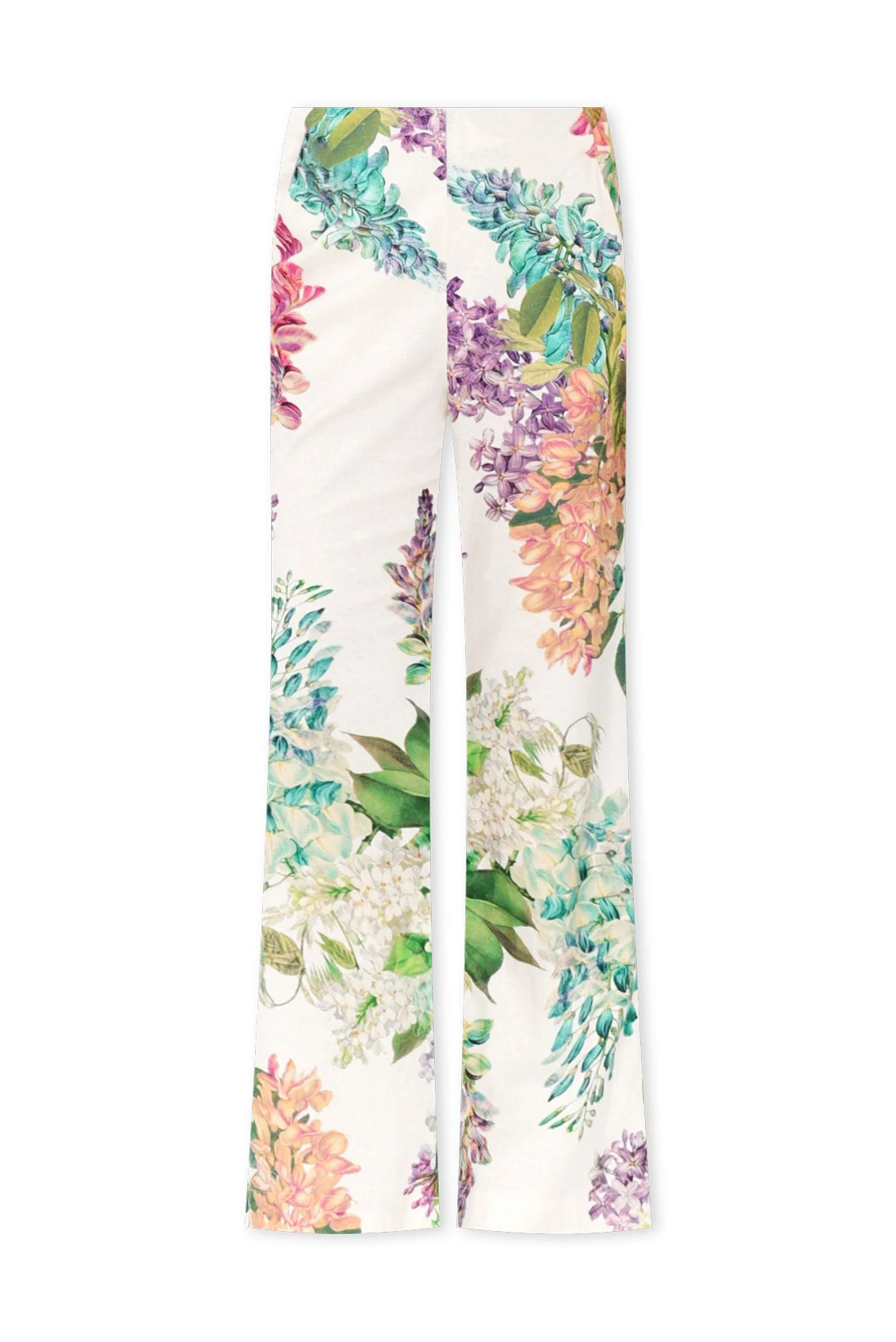 Bahia Wisteria Alba Linen Blend Pants
