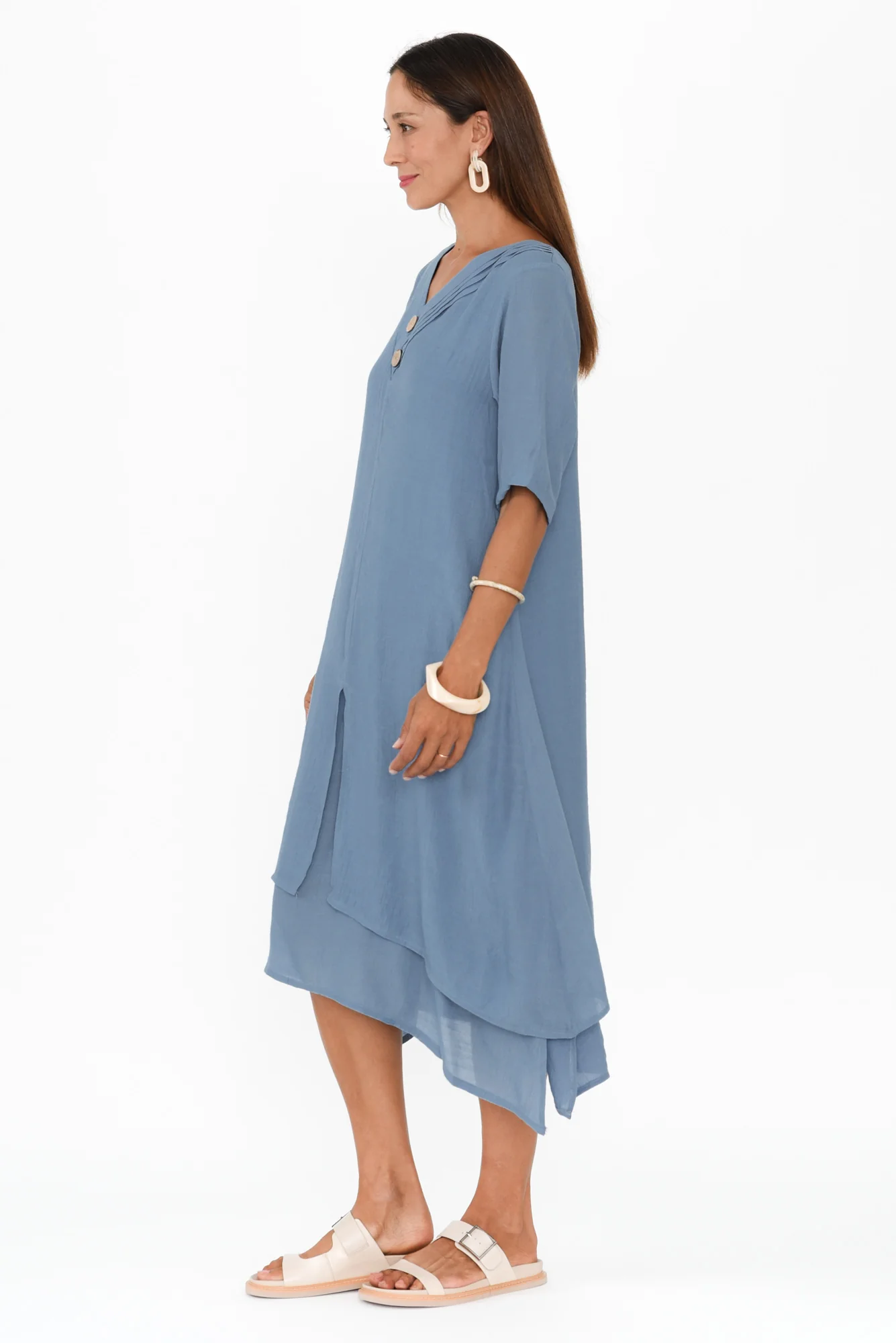 Nala Steel Layers Dress