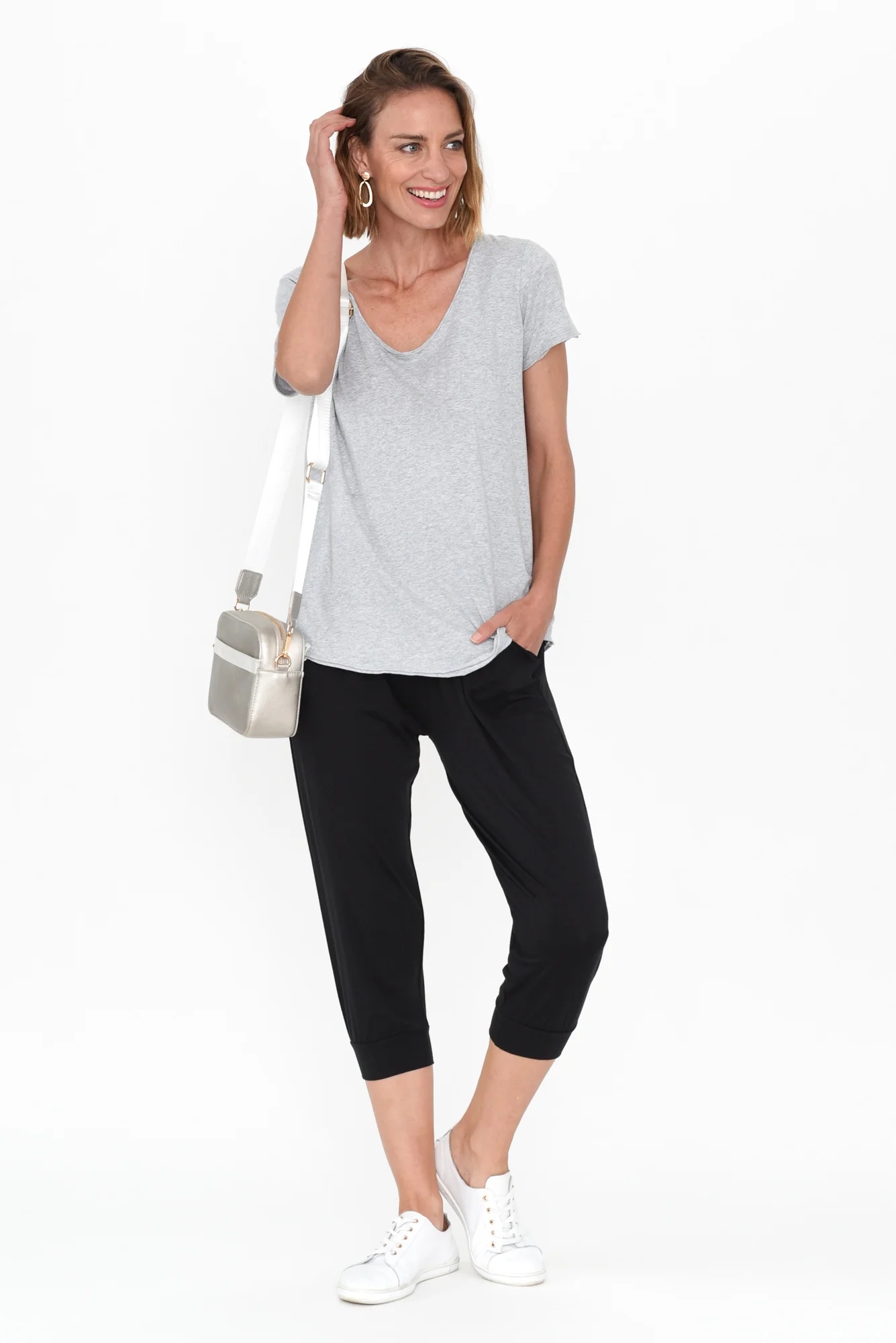 Black Tokyo Slouch Pants