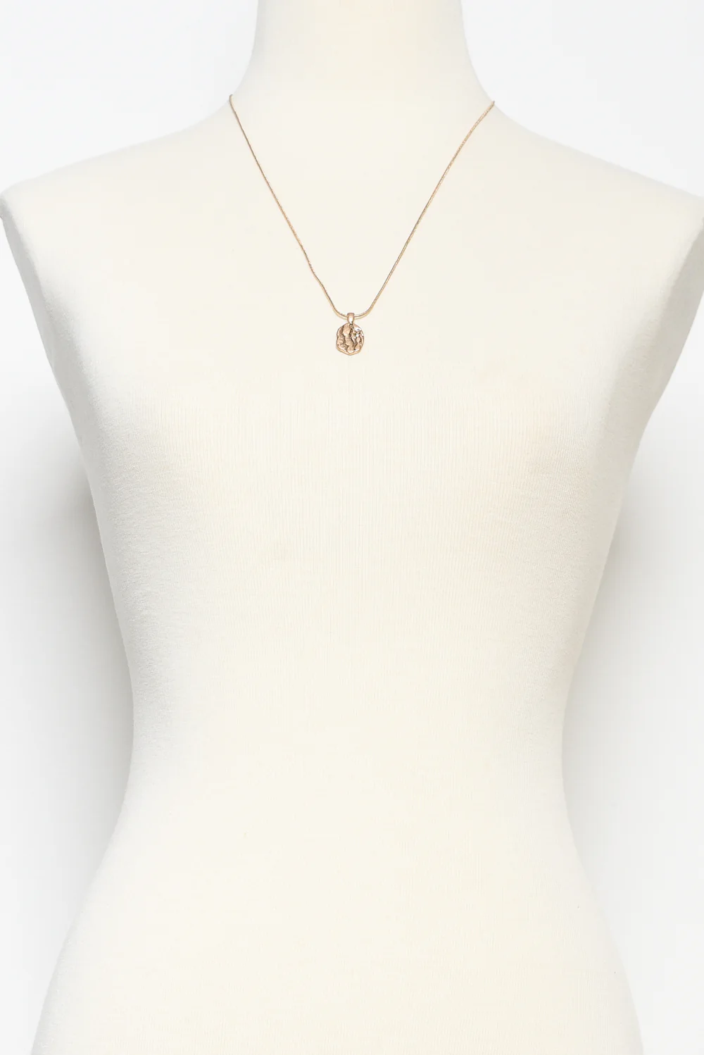 Rhonda Gold Pendant Necklace