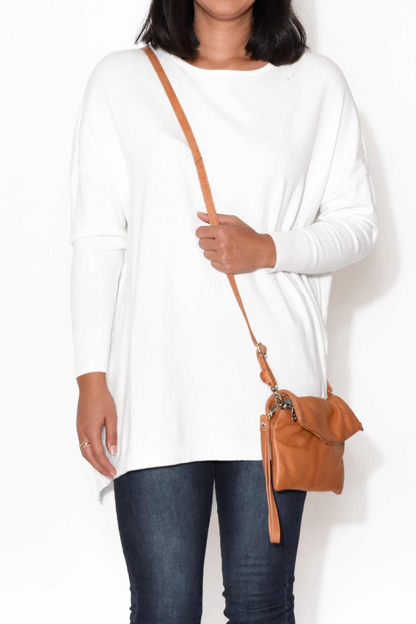 Lucie Tan Leather Bag