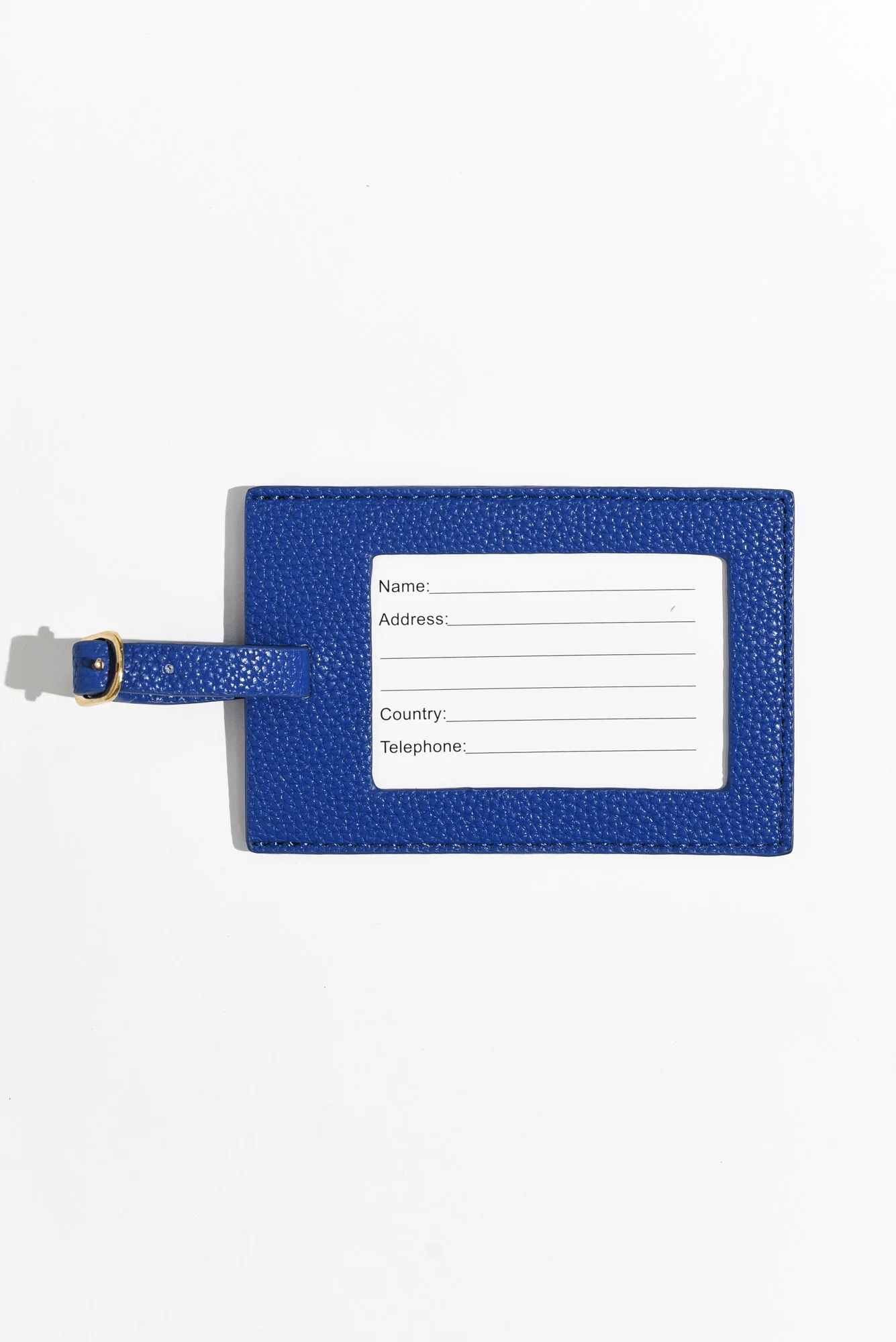 Mims Blue Luggage Tag