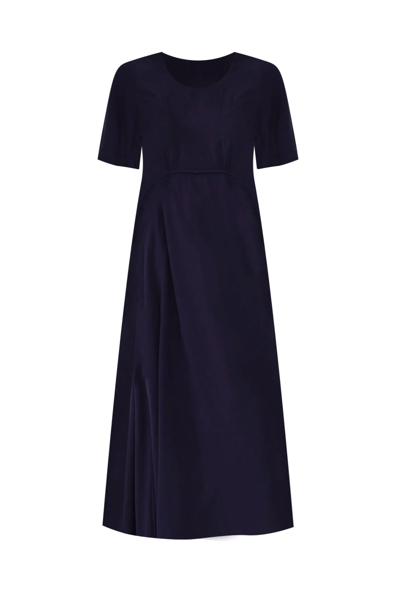 Zaelia Navy Crescent Dress