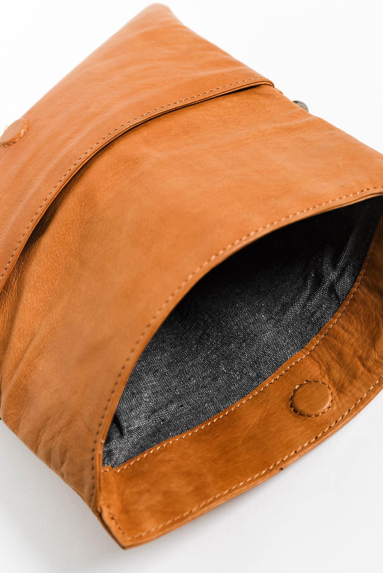 Aluka Tan Leather Bag