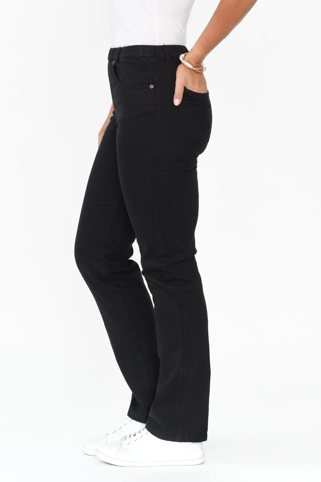 Tilby Black Stretch Jeans