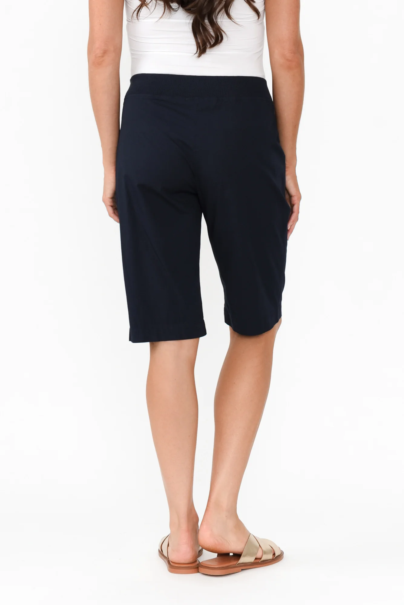 Wilson Navy Cotton Shorts