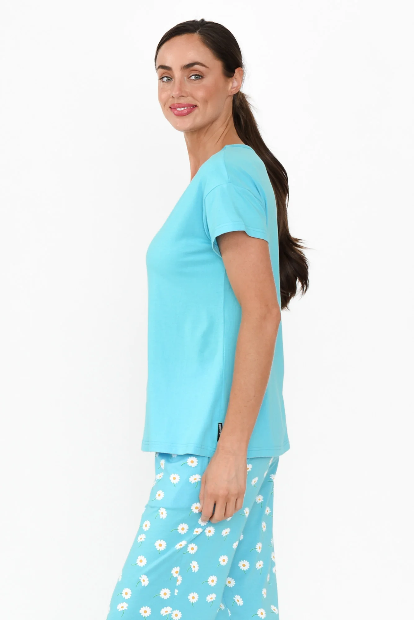 Baku Blue Bamboo Sleep Tee