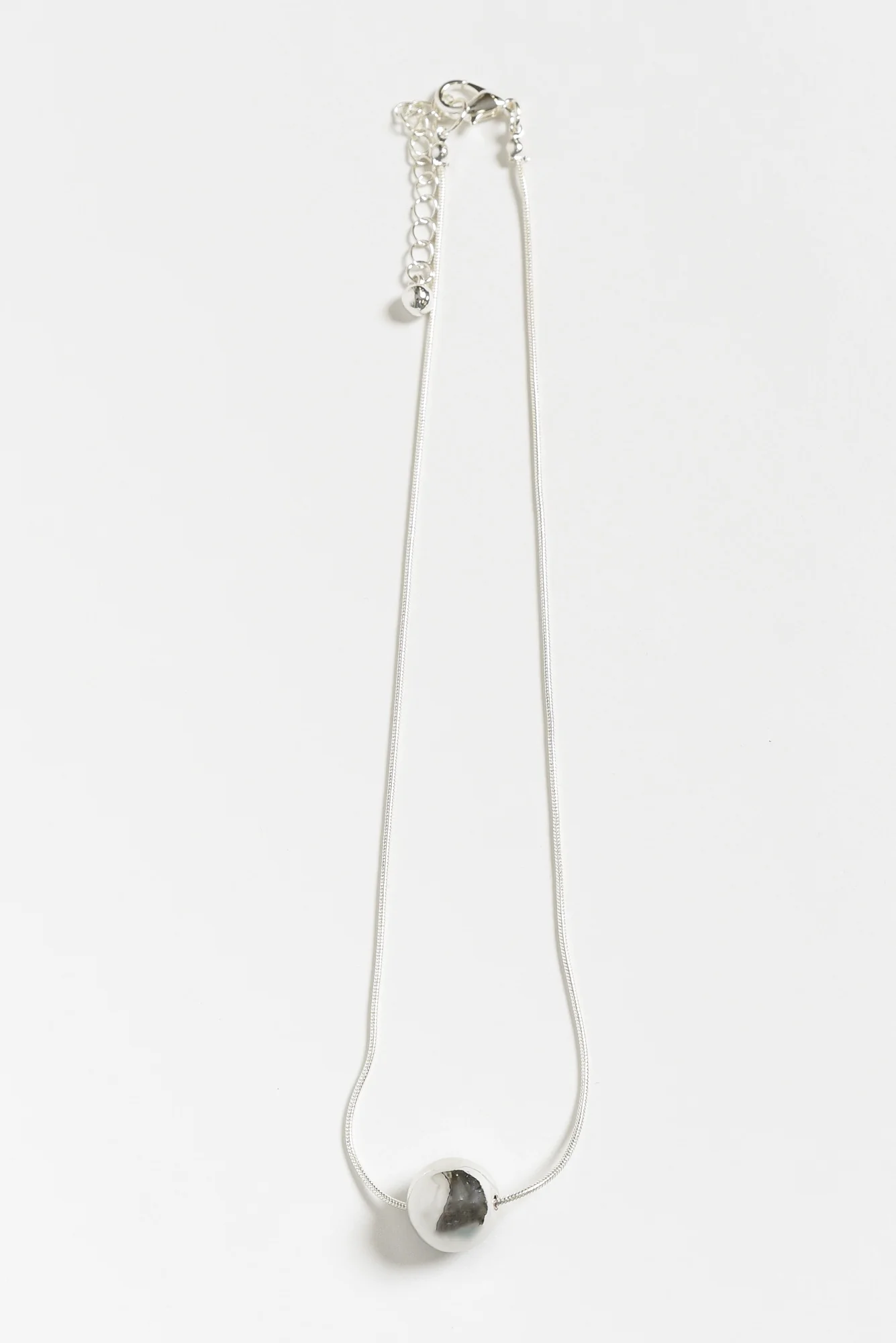 Innes Silver Ball Pendant Necklace