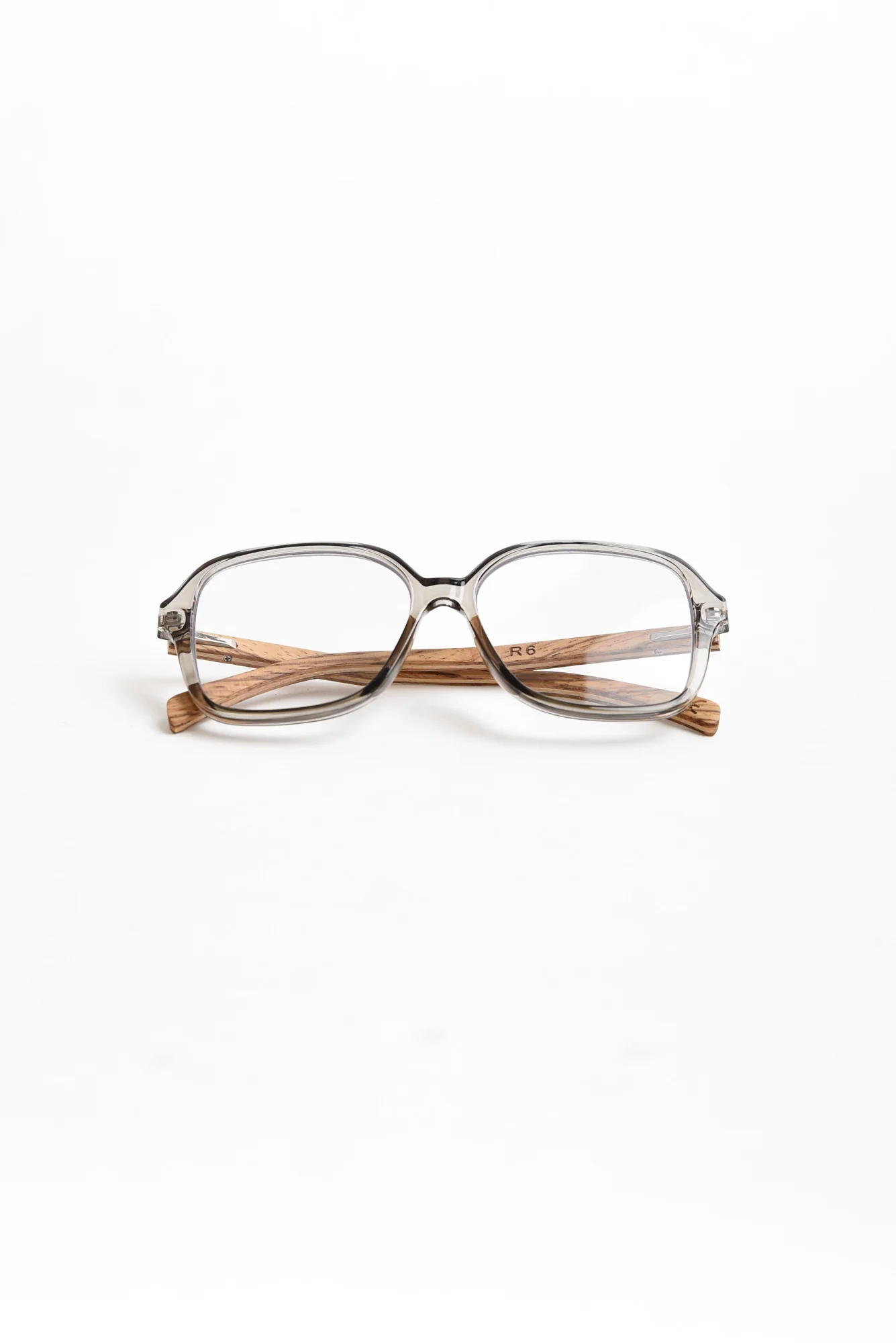 Scarlett Grey Wooden Reading Glasses