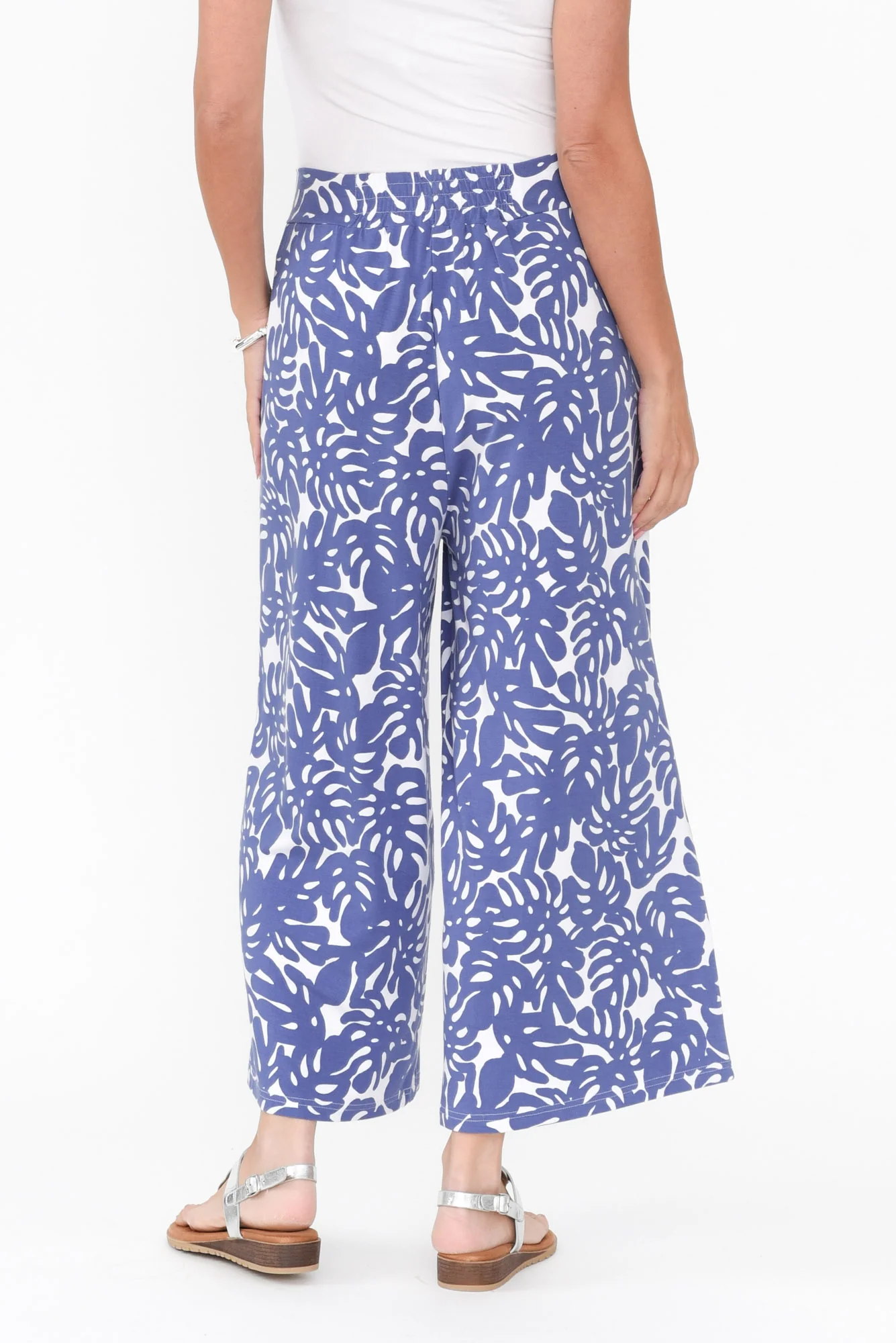 Ciara Lilac Leaf Bamboo Resort Pants
