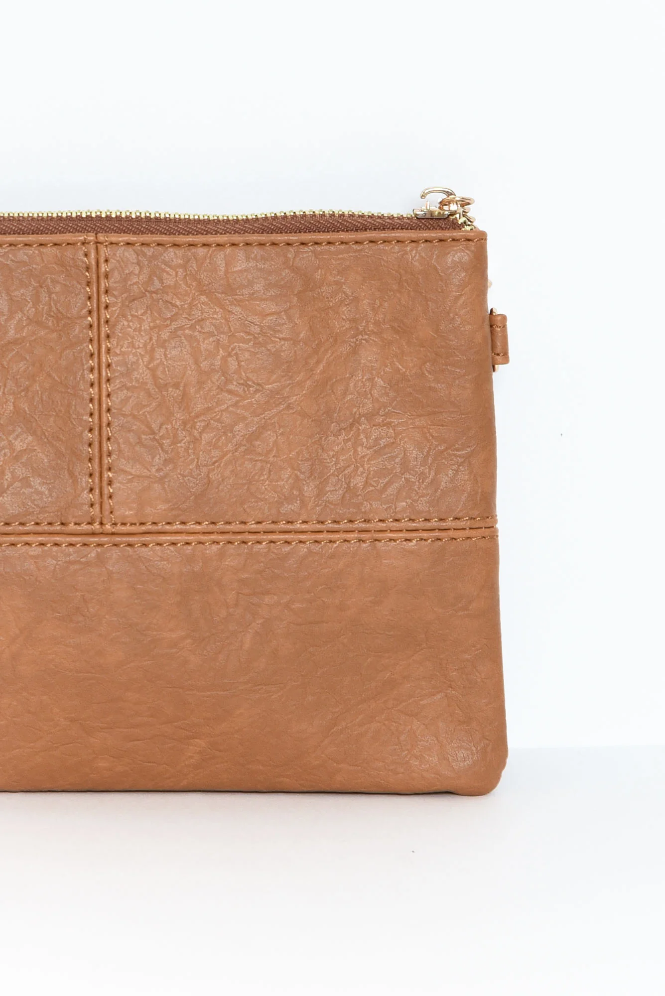Brynn Tan Tassel Crossbody Bag