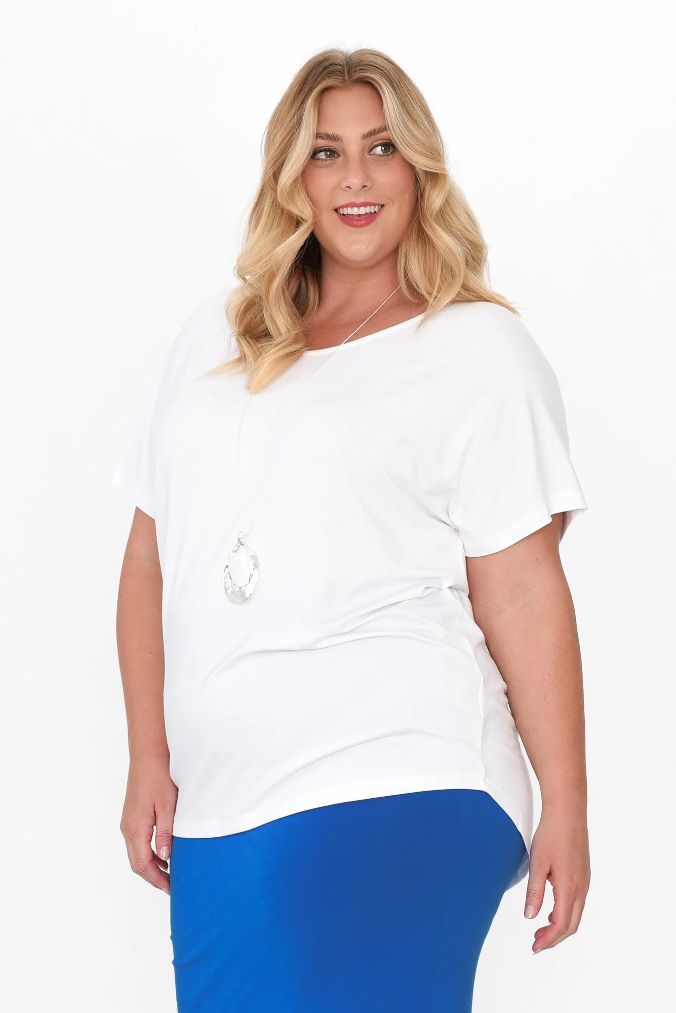 Danya White Bamboo Top