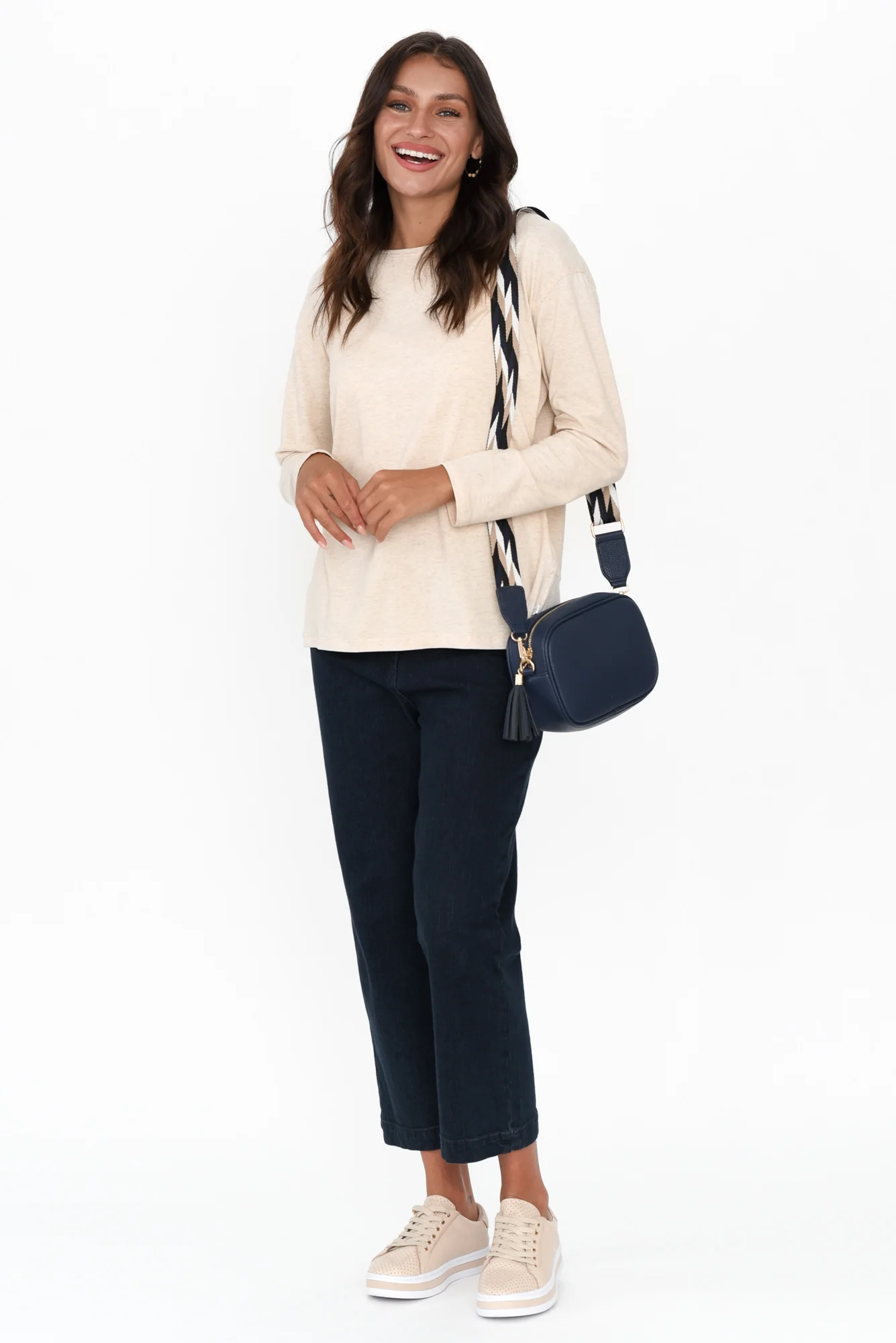 Rosanna Dark Denim Cropped Jeans