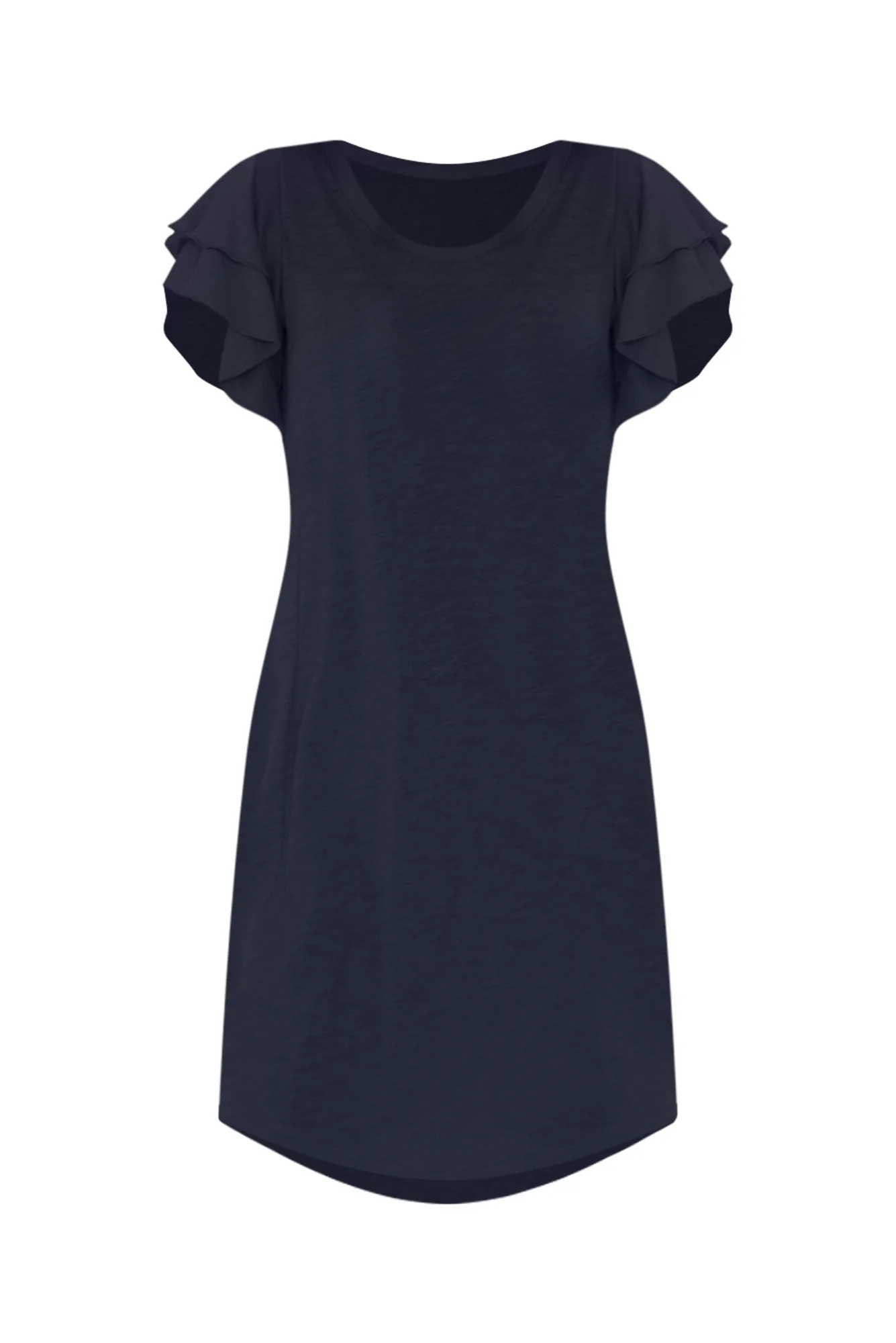Sydney Navy Cotton Tee Dress