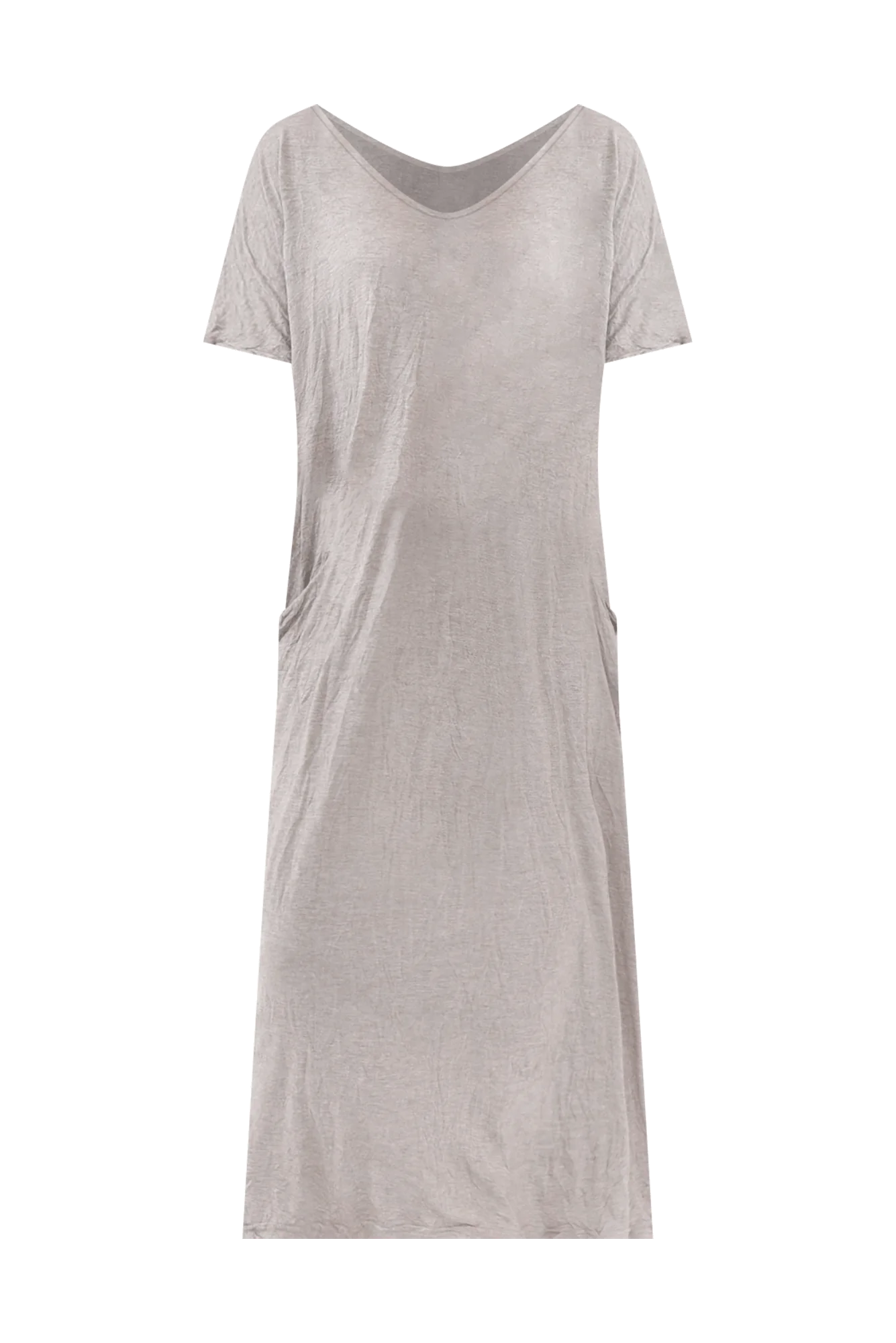 Travel Oat Crinkle Cotton Maxi Dress