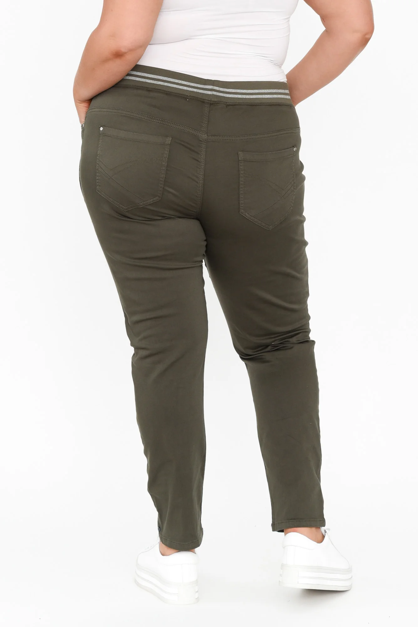 Margo Khaki Jogger Pants