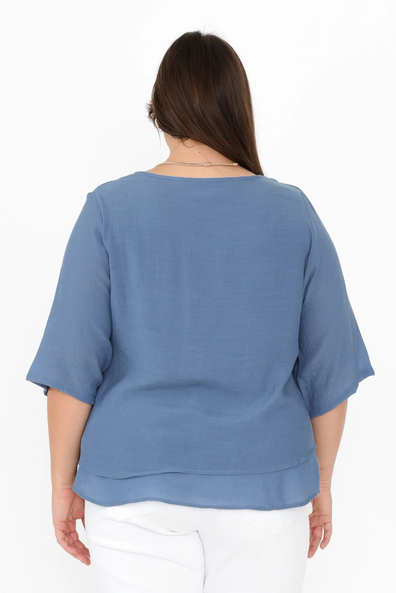 Liora Steel Layered Top