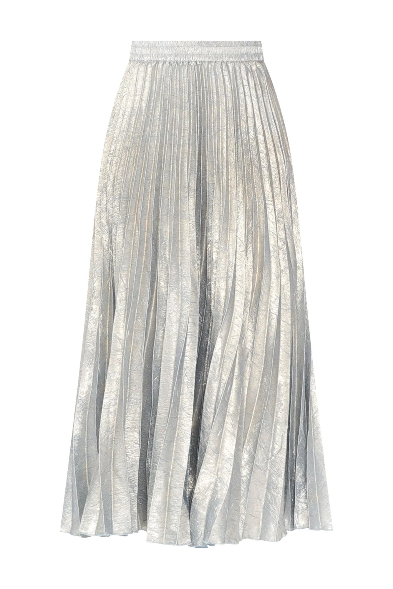 Alias Champagne Pleated Skirt