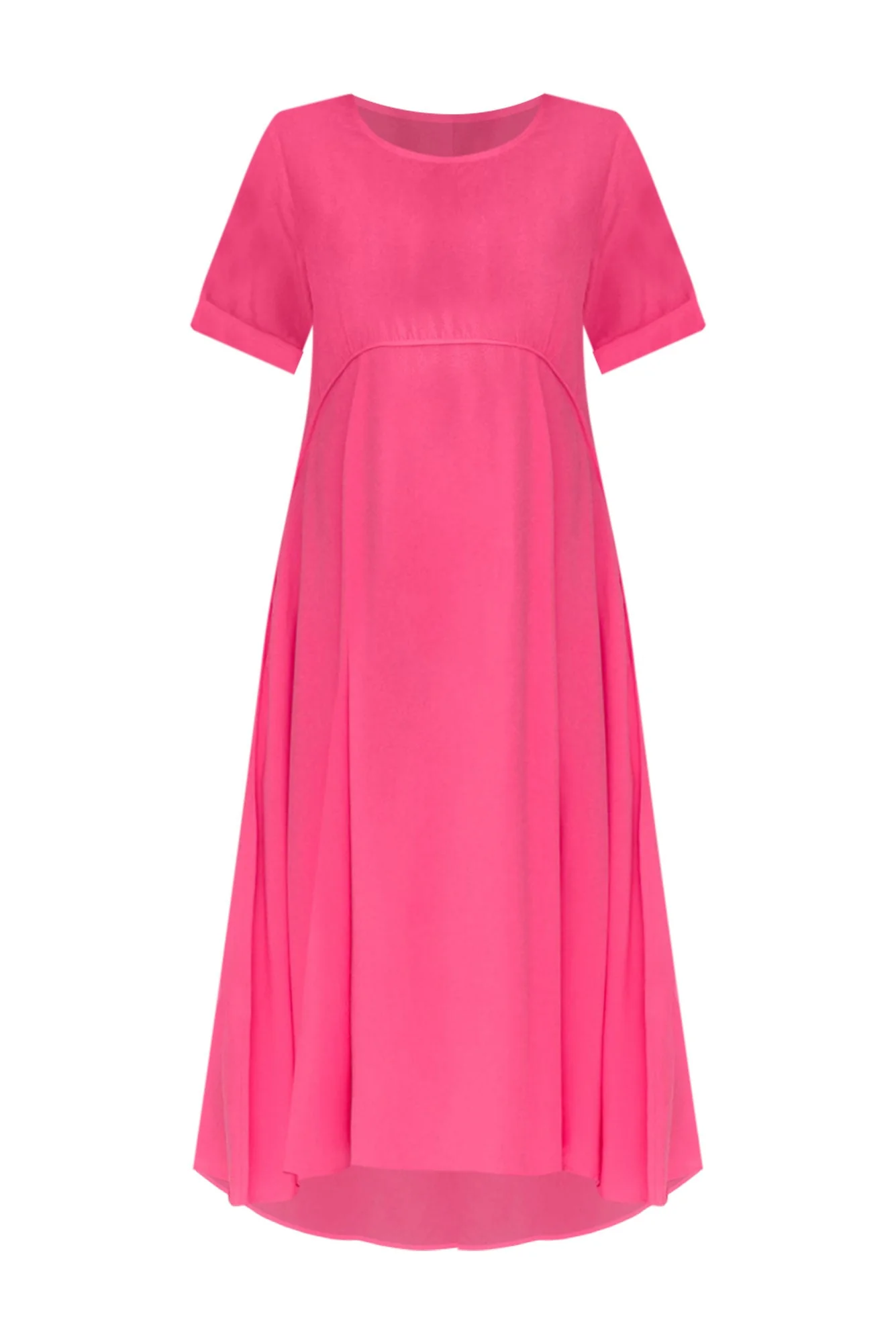 Zaelia Pink Crescent Dress