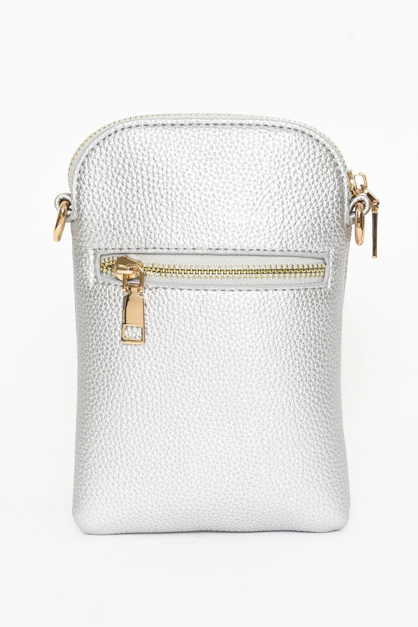 Leola Silver Walker Crossbody Bag