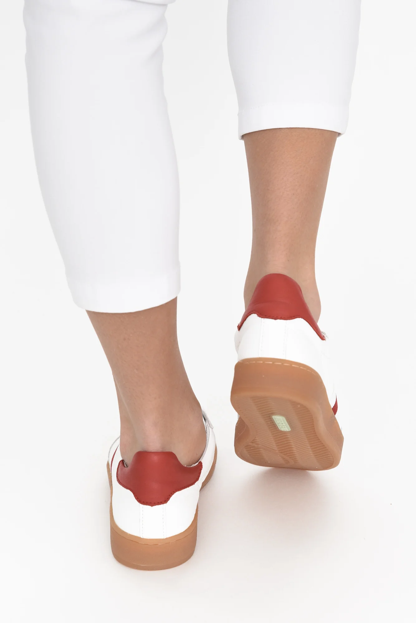 Aloha Red Stripe Suede Sneaker