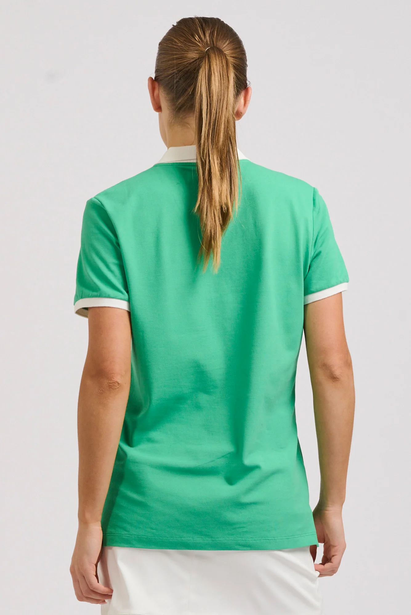 Wickham Green Trim Cotton Polo